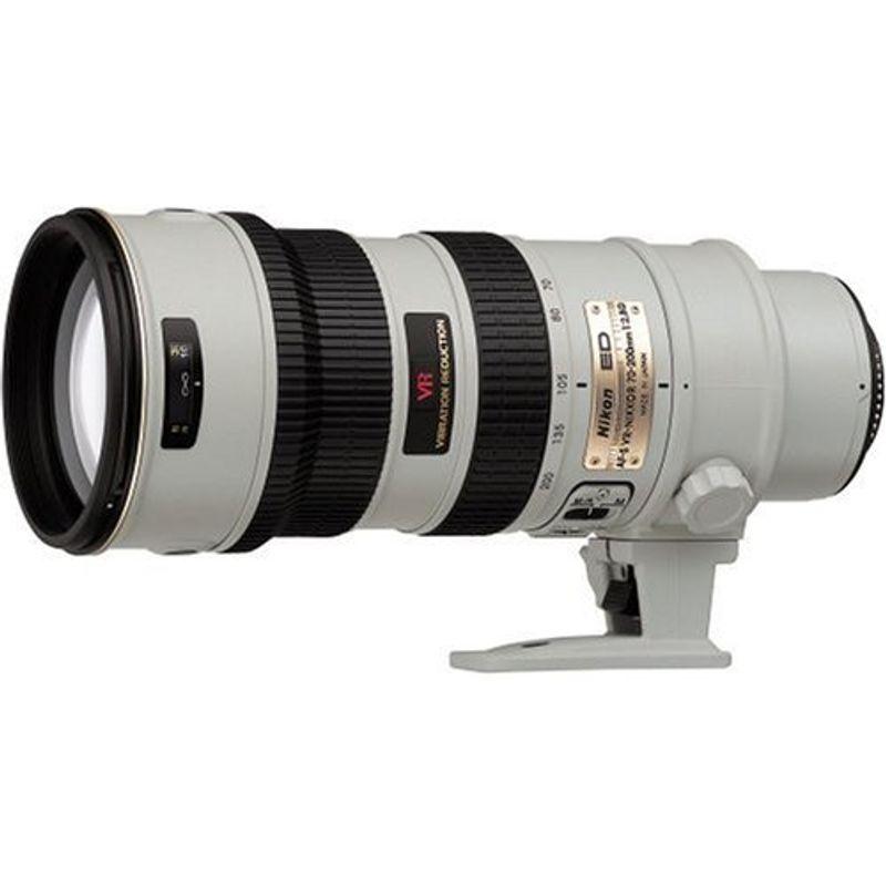 Nikon AF-S VR Zoom Nikkor ED 70-200mm F2.8G (IF) ライトグレー  