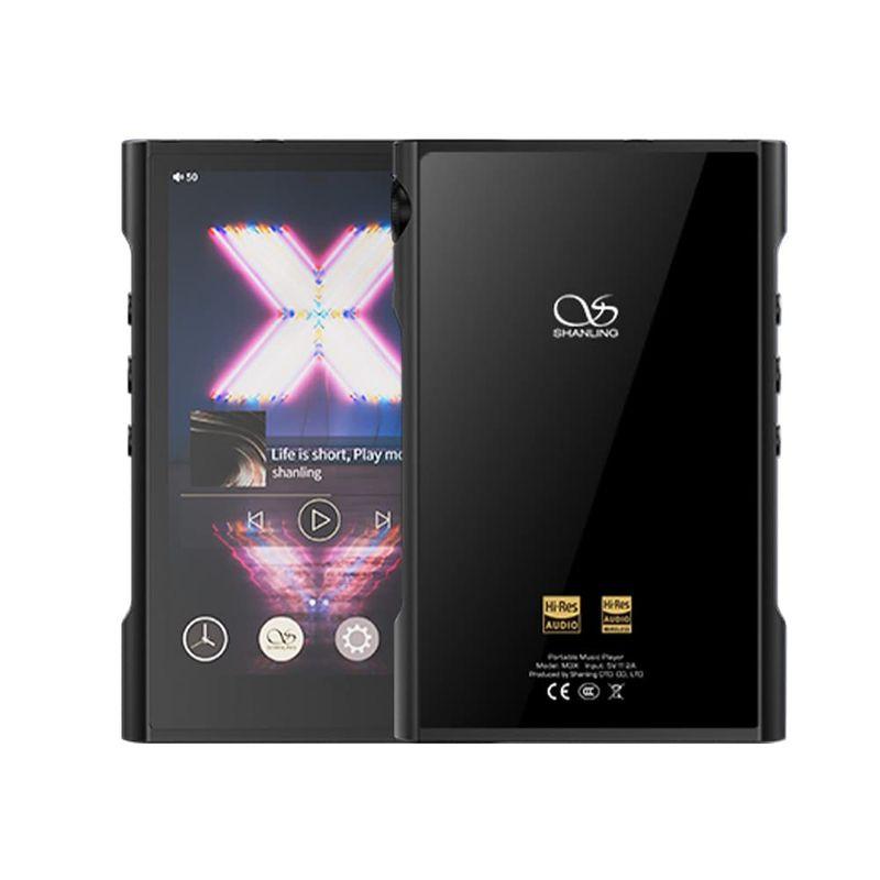 SHANLING M3X 黒Android搭載 オーディオ プレーヤー カバー付