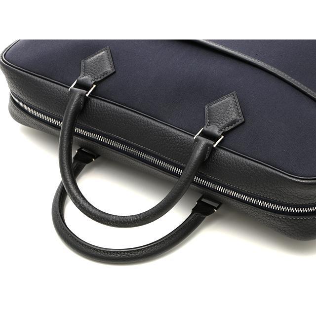 HERMES HERMES エルメス プリュムドッグ38 ネイビー/ブラック HERMES HERMES エルメス プリュムドッグ38 ネイビー/ブラック