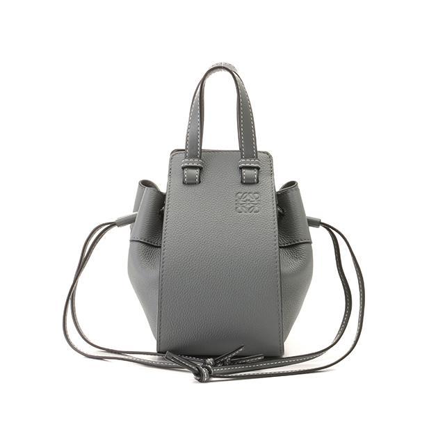 LOEWE（ロエベ） ハンモックドローストリングバッグ ミニ グレー