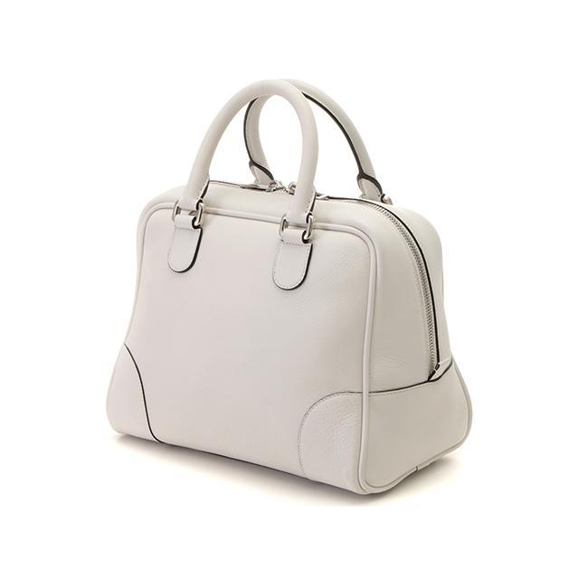 LOEWE（ロエベ） アマソナ75 ハンドバッグ 301.30.L03 レザー ホワイト