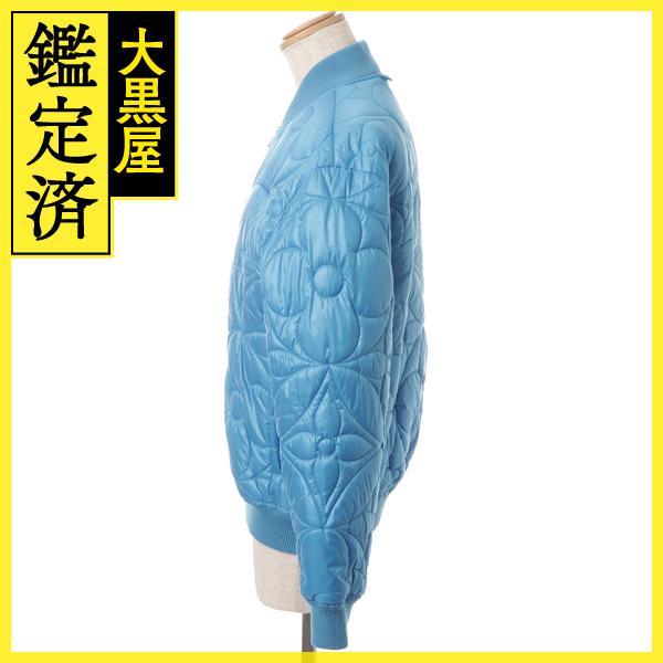 極美品】LOUIS VUITTON LVSE ブルゾン RM221Q 46 青