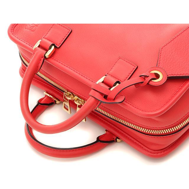 LOEWE（ロエベ） 2WAYショルダーバッグ アマソナ23 レッド レザー