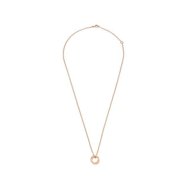 【VIPセール】BVLGARI　ブルガリ　B-zero1ロック　ネックレス　ピンクゴールド　358350　セラミック【430】2120000235306