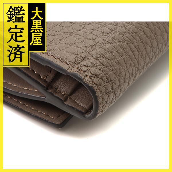 FENDI フェンディ ピーカブー グレージュ レディース 長財布【472 