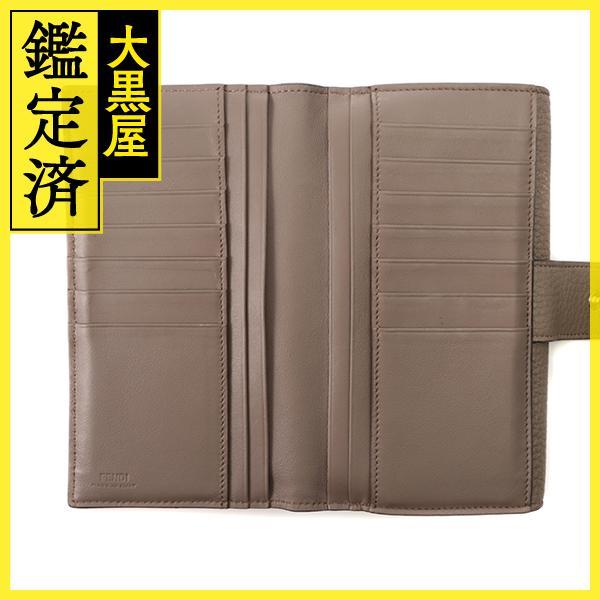 FENDI（フェンディ） ピーカブー グレージュ レディース 長財布【472