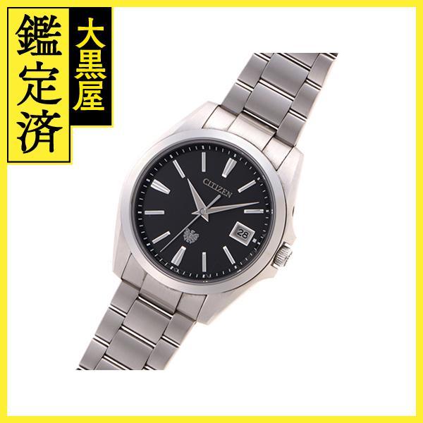 The CITIZEN ザ・シチズン 高精度エコドライブ AQ4060-50E ブラック メンズ ソーラー （2143100426375）【200】｜daikokuya78｜02