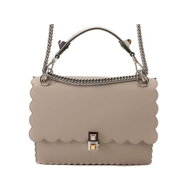 ⭐︎極美品⭐︎FENDI キャナイ フェンディ ショルダーバッグ FENDI（フェンディ） ショルダーバッグ キャナイ グレーパウダー