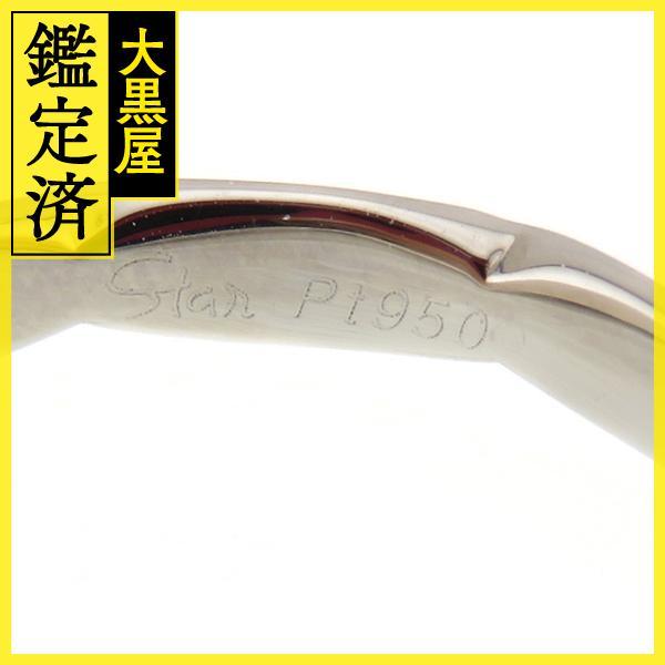 STAR JEWELRY　スタージュエリー　リング　指輪　プラチナPT950　D0.11ct　約3.1g　8号　2147200456348【208】｜daikokuya78｜03