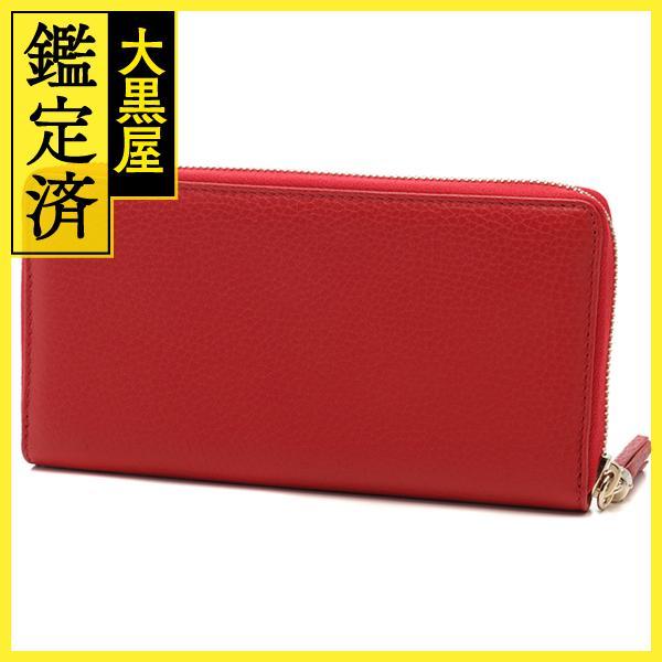 GUCCI（グッチ） タッセル付き ソーホー ラウンドファスナー長財布