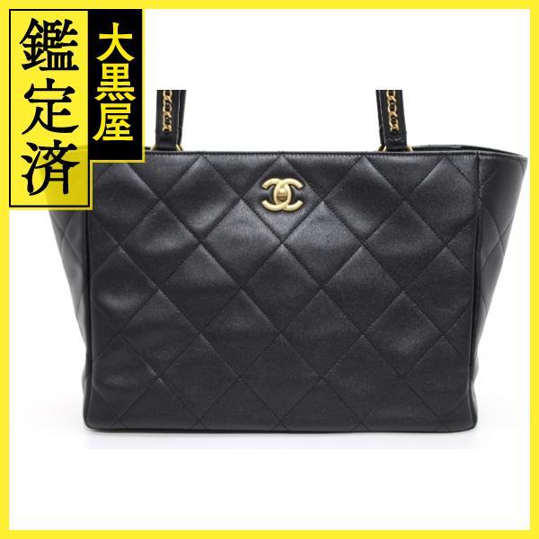 CHANEL　シャネル　バッグ　マトラッセ トートバッグ　ブラック/GP　レザー　AS3508　2022秋冬　2148103564338　【200】｜daikokuya78｜02