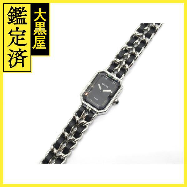 CHANEL CHANEL シャネル プルミエールL H0451 SS ブラック文字盤  