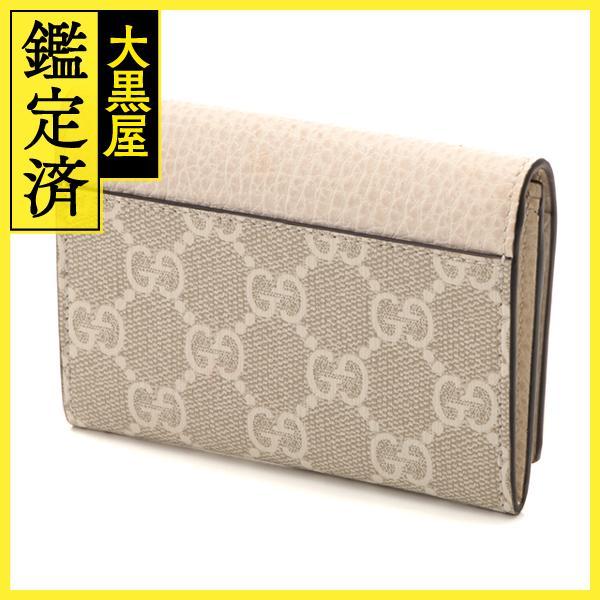 GUCCI（グッチ） カードケース 名刺入れ GGスプリーム PVC/レザー