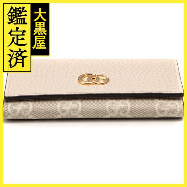GUCCI グッチ カードケース 名刺入れ GGスプリーム PVC/レザー  