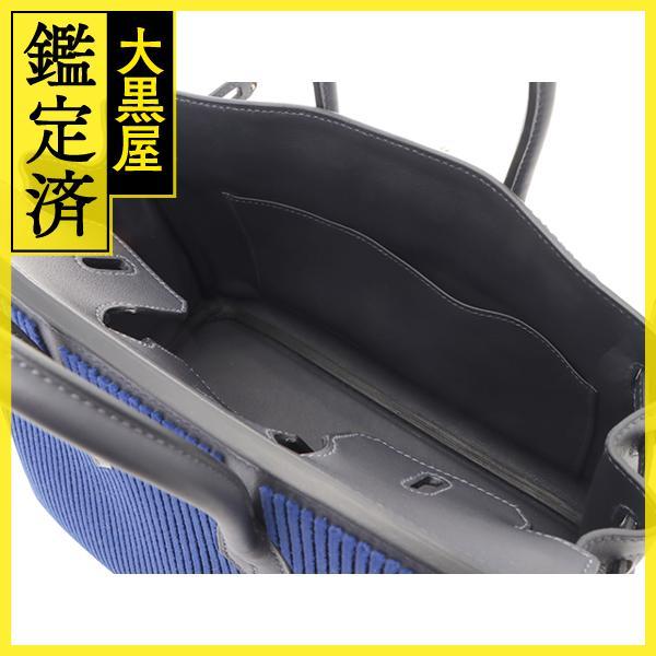 HERMES（エルメス） バーキン25コート ア コート キャバン/ブルー