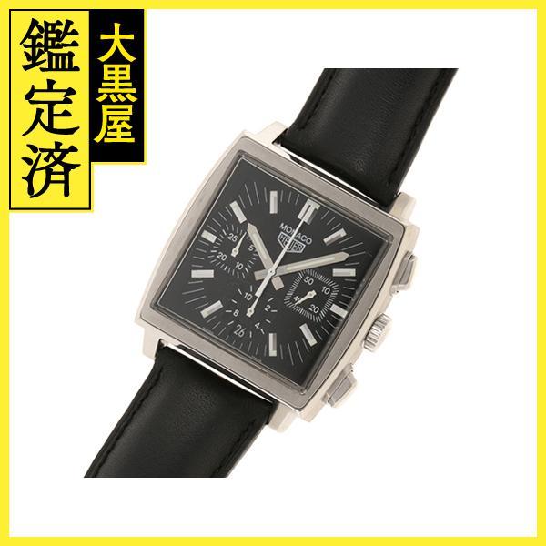 タグホイヤーモナコ TAG HEUER（タグ・ホイヤー） モナコ クロノ復刻 CS2111.FC8119 自動