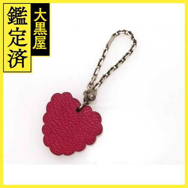 HERMES（エルメス） バッグチャーム フルーツキーホルダー ラズベリー