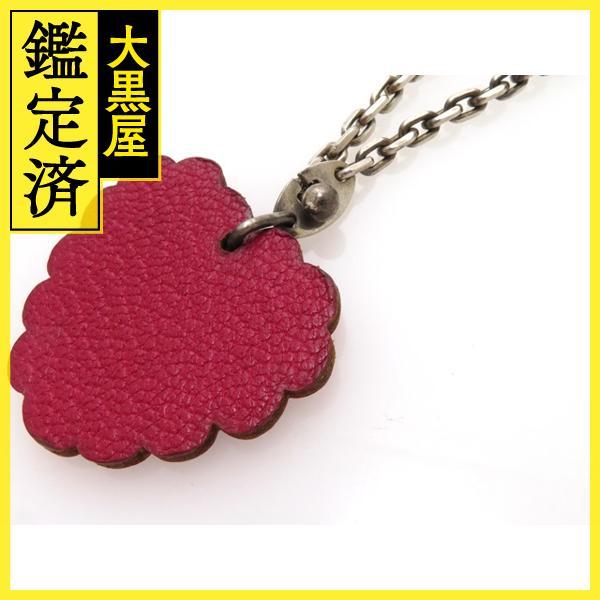美品 HERMES エルメス チャーム キーホルダー フルーツ プラム HERMES（エルメス） バッグチャーム フルーツキーホルダー ラズベリー