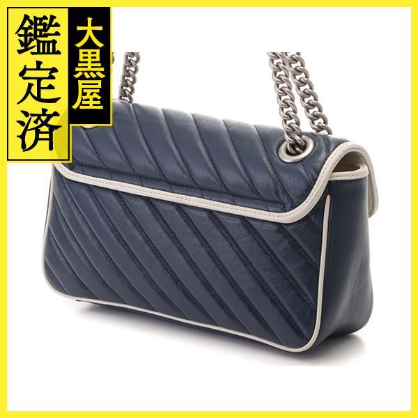 GUCCI（グッチ） GGマーモントキルティングスモールショルダーバッグ 