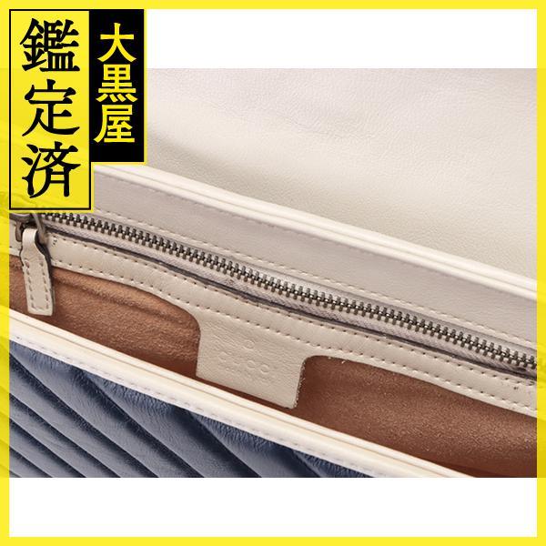 GUCCI（グッチ） GGマーモントキルティングスモールショルダーバッグ 