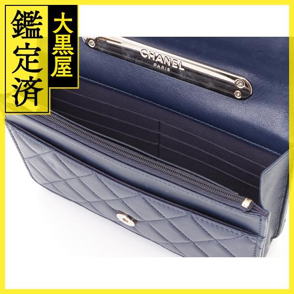 CHANEL CHANEL マトラッセ トップハンドチェーンウォレット AP2844  