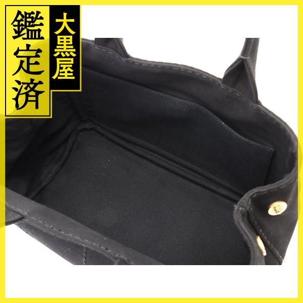 PRADA（プラダ） カナパ ミニ ブラック 1BG439 2way キャンバス