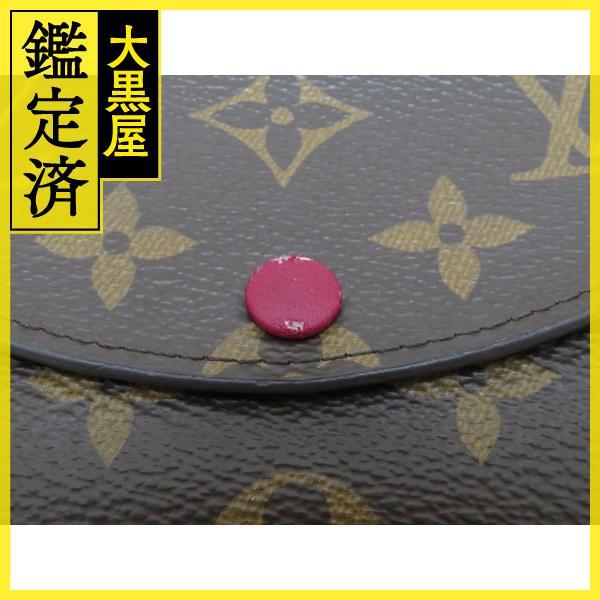 LOUIS VUITTON ポルトモネ・ロザリ フューシャ LOUIS VUITTON（ルイ・ヴィトン） ポルトモネ・ロザリ モノグラム
