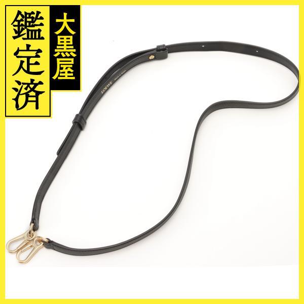 【LOEWE】ロエベ アマソナ19 スクエア･バッグ A039N10X02 ブラック×ネイビー キャンバス×レザー /kt12054ng LOEWE（ロエベ） アマソナ19 スクエア ネイビー ブラック キャンバス
