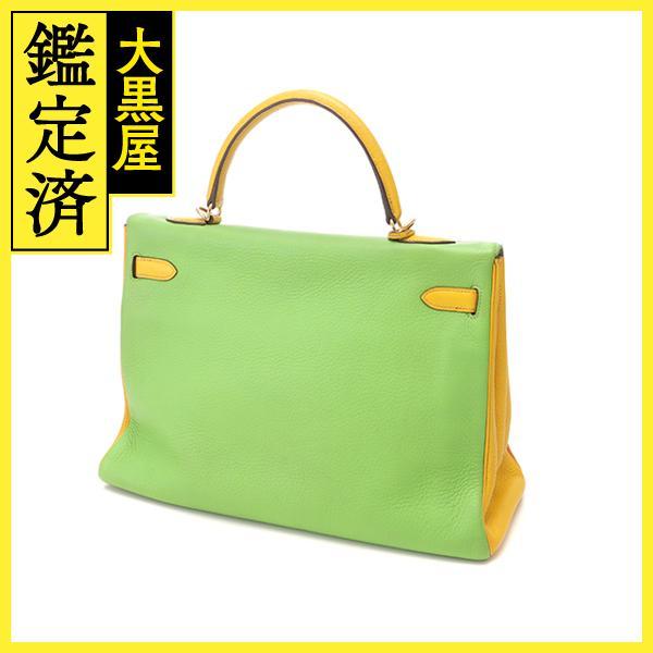 HERMES（エルメス） ケリー35 トリコロール トリヨンクレマンス