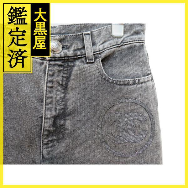 CHANEL（シャネル） ココマークデニムパンツ レディース36 グレー
