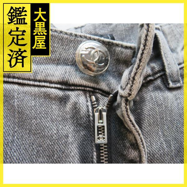 CHANEL（シャネル） ココマークデニムパンツ レディース36 グレー
