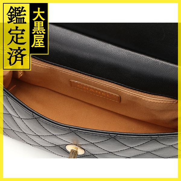 CHANEL（シャネル） AS0416 マトラッセ 2WAYハンド ブラック/GP 