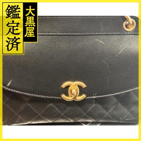 CHANEL（シャネル） AS0416 マトラッセ 2WAYハンド ブラック/GP