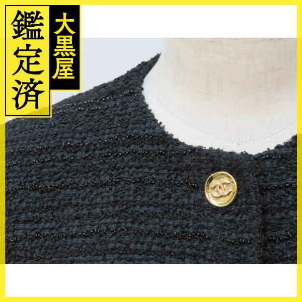 CHANEL（シャネル） ツイードジャケット レディース38 ブラック