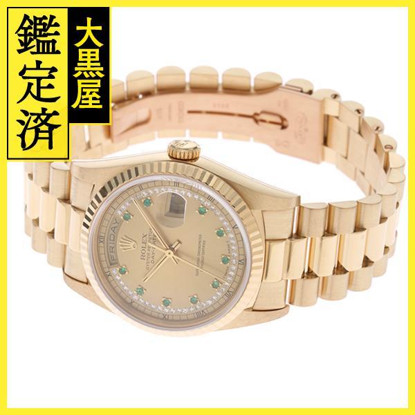 ROLEX（ロレックス） デイデイト 18238LE シャンパンサークルD10PE文字
