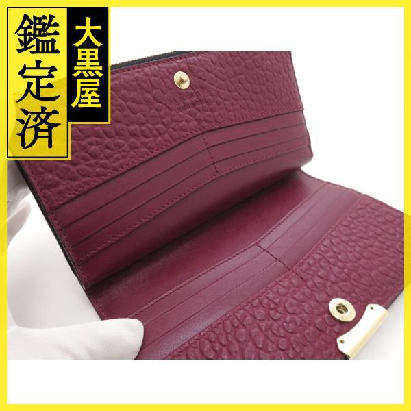 BURBERRY（バーバリー） L型ZIP長財布 ボルドー カーフ【431】 : 質屋