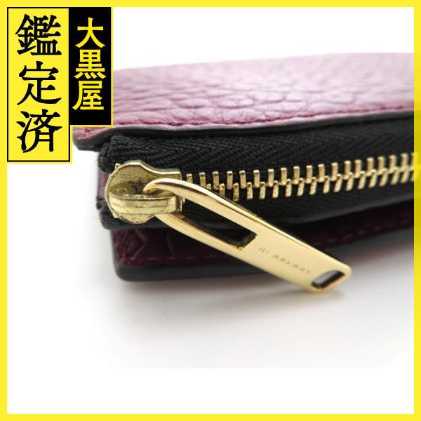 BURBERRY（バーバリー） L型ZIP長財布 ボルドー カーフ【431】 : 質屋