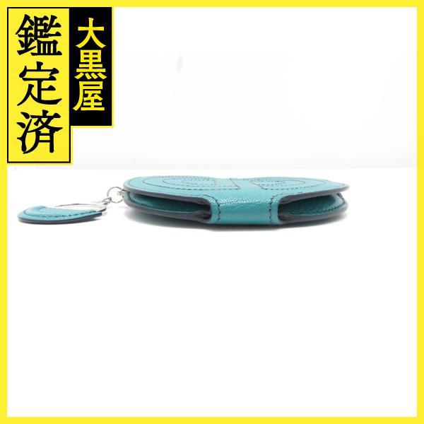 HERMES HERMES エルメス インザループ ミニウォレット グリーン/SV D  