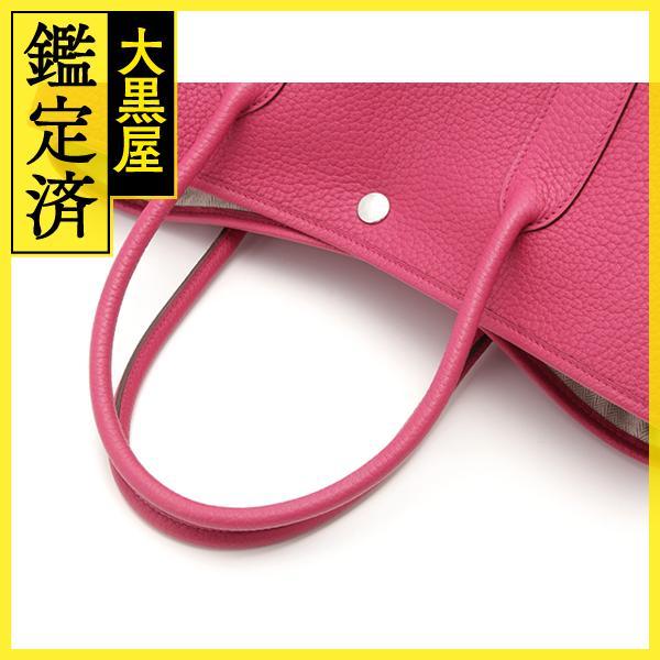 HERMES（エルメス） ガーデンパーティPM ネゴンダ トスカ SV金具 □R