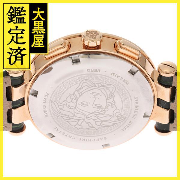 GIANNI VERSACE ヴェルサーチ 腕時計 ブイレース クロノグラフ 