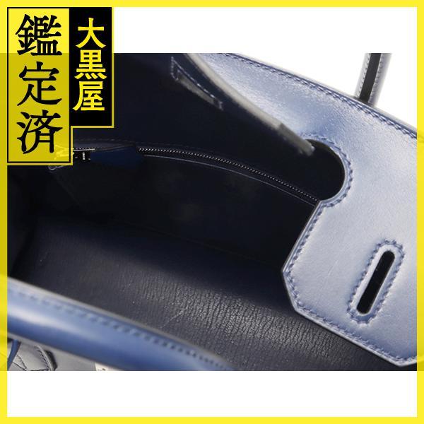 HERMES（エルメス） バーキンセリエ30 ブルーサフィール/SV U刻印（約