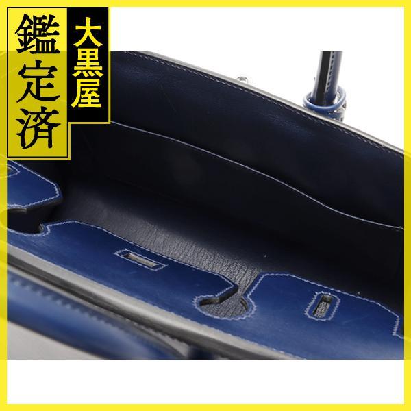 HERMES（エルメス） バーキンセリエ30 ブルーサフィール/SV U刻印（約
