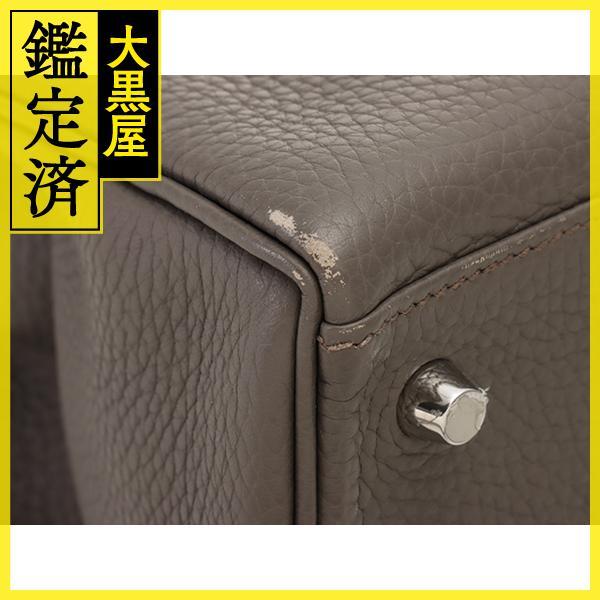 HERMES（エルメス） ケリー28 ショルダーバッグ エタン SV シルバー