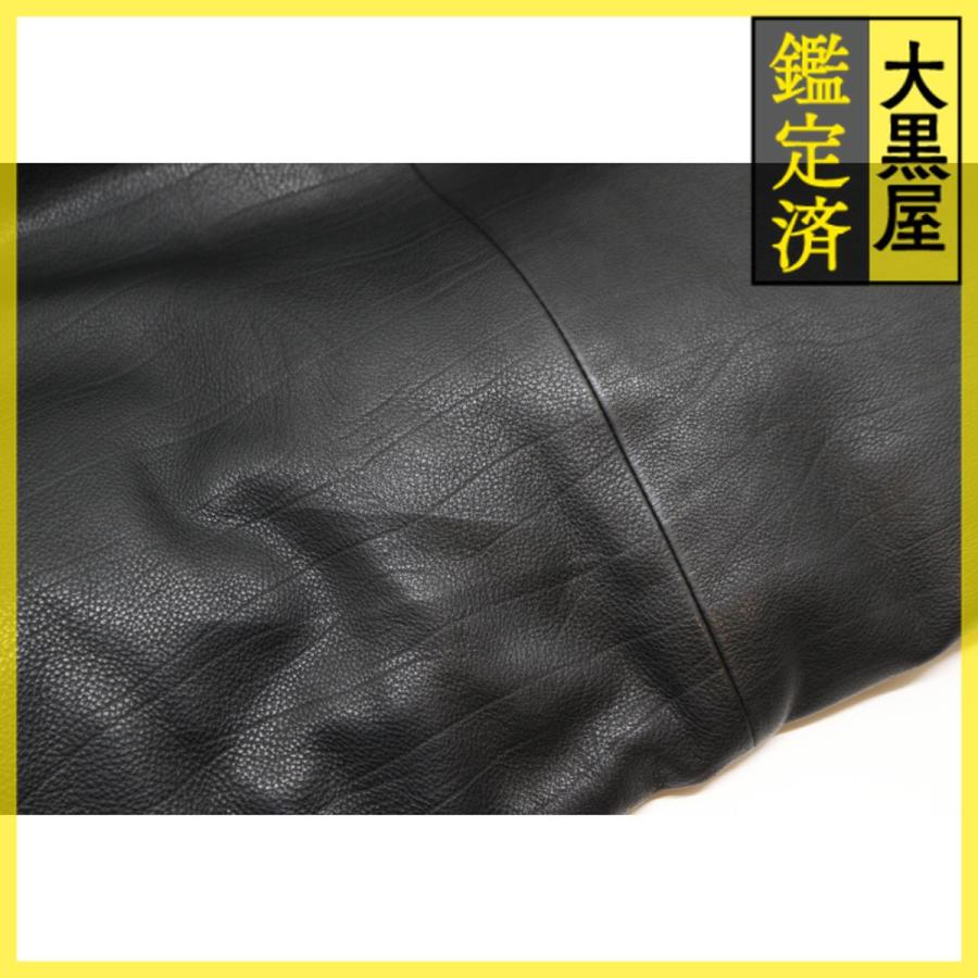 LOUIS VUITTON（ルイ・ヴィトン） レザーダウンジャケット メンズ48