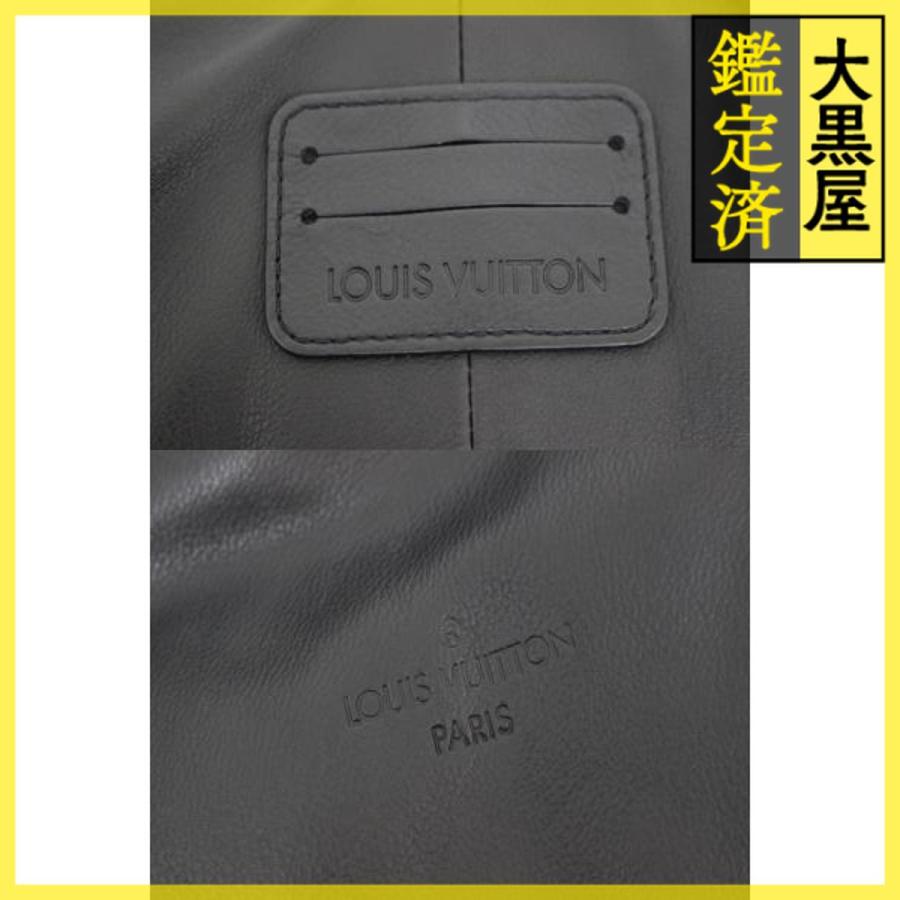 LOUIS VUITTON（ルイ・ヴィトン） レザーダウンジャケット メンズ48