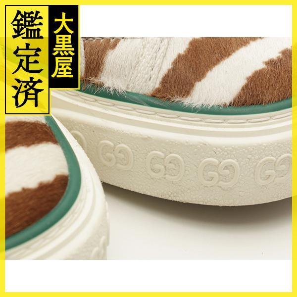 GUCCI（グッチ） テニス1977ハイカットスニーカー レディース36ハーフ 