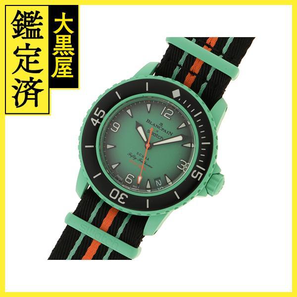 スウォッチ ブランパン×Swatch インディアンオーシャン SO35I100 