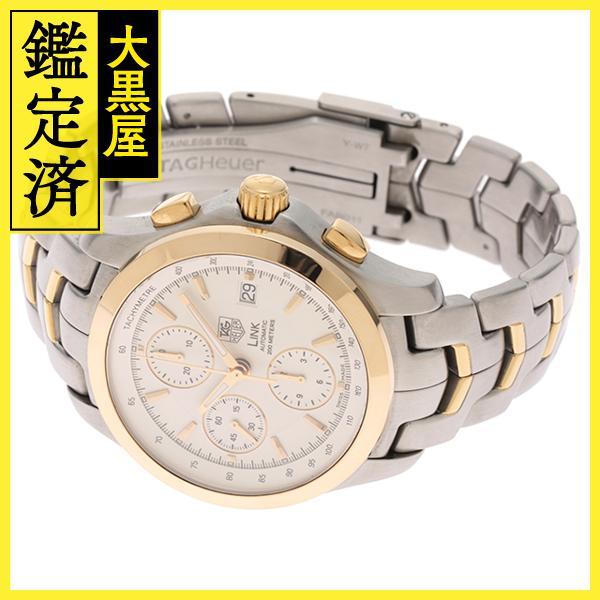 TAG HEUER　リンク　クロノグラフ　CJF2150.BB0590　メンズ　自動巻き　【431】｜daikokuya78｜03