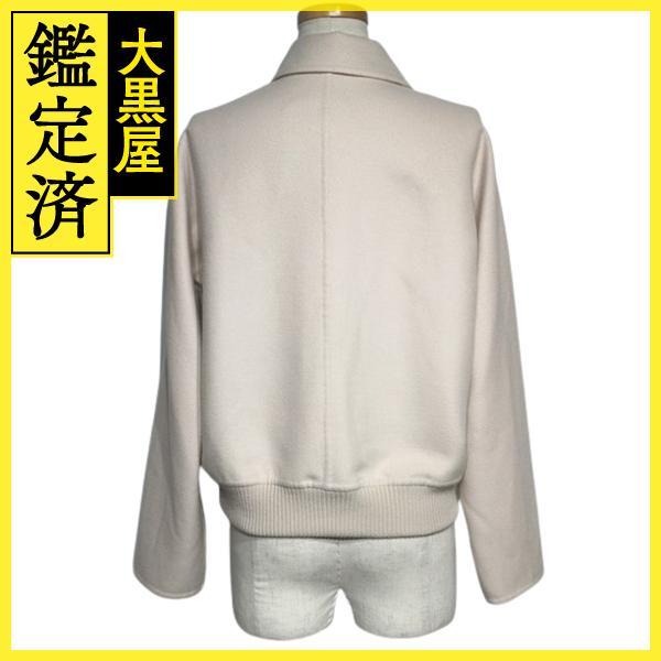 HERMES エルメス 衣類 ブルゾン レディース34 ベージュ カシミヤ 