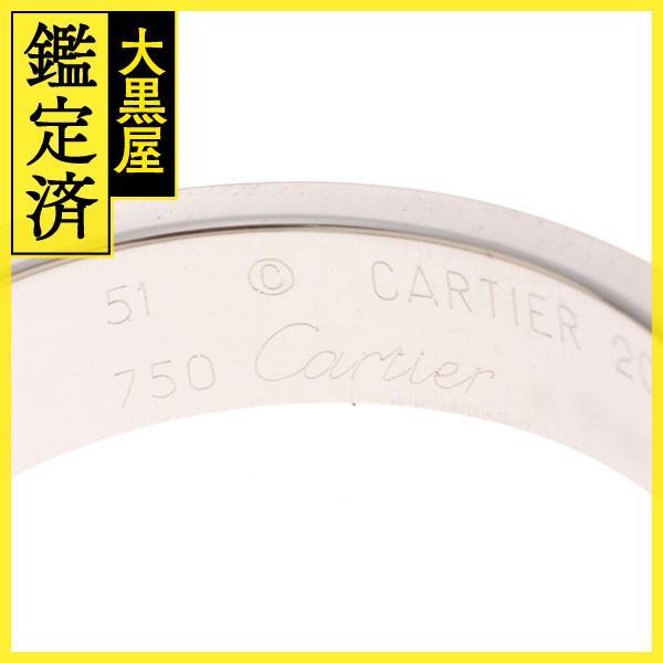 Cartier カルティエ タンクリング リング ムーンストーン WG MNS 9.4g #51【434】｜daikokuya78｜03